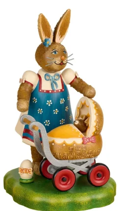 Hubrig Volkskunst Osterhasen*Osterhase Unsere Charlotte, 20 cm von