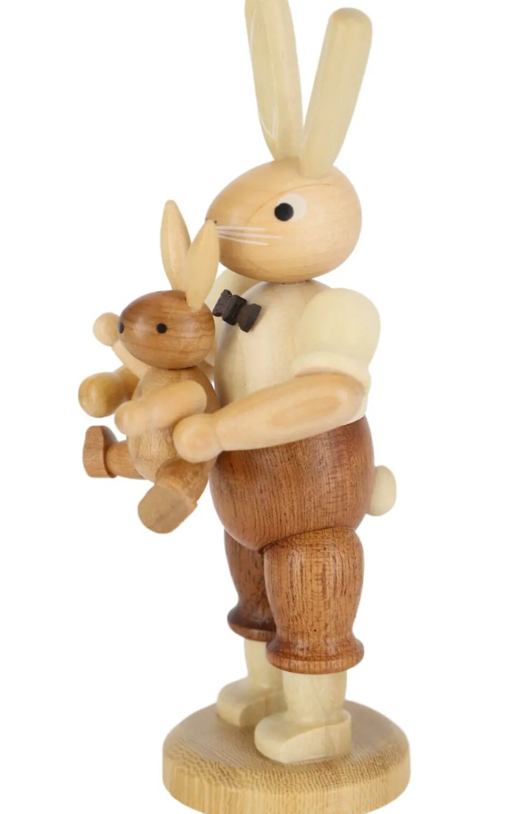 Müller Kleinkunst Osterhasen*Osterhase Vater mit Kind, 11 cm, von