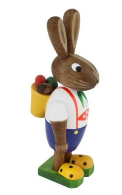 Figurenland Uhlig GmbH Osterhasen*Osterhasen - Paar mit Korb von