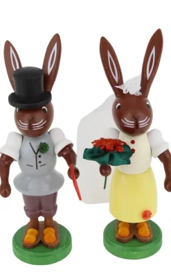 Thomas Preißler Osterhasen*Osterhasen Brautpaar, 9 cm von