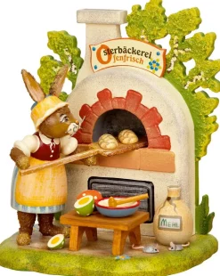 Hubrig Volkskunst Osterhasen*Osterhasen Osterbäckerei von