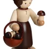 Romy Thiel Neuheiten | Romy Thiel Figuren*Pilzfrau mit Korb, 11 cm, von