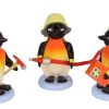 SEIFFENcom by Nestler GmbH Neuheiten*Pinguine - Feuerwehr, 3 - teilig von SEIFFEN.COM