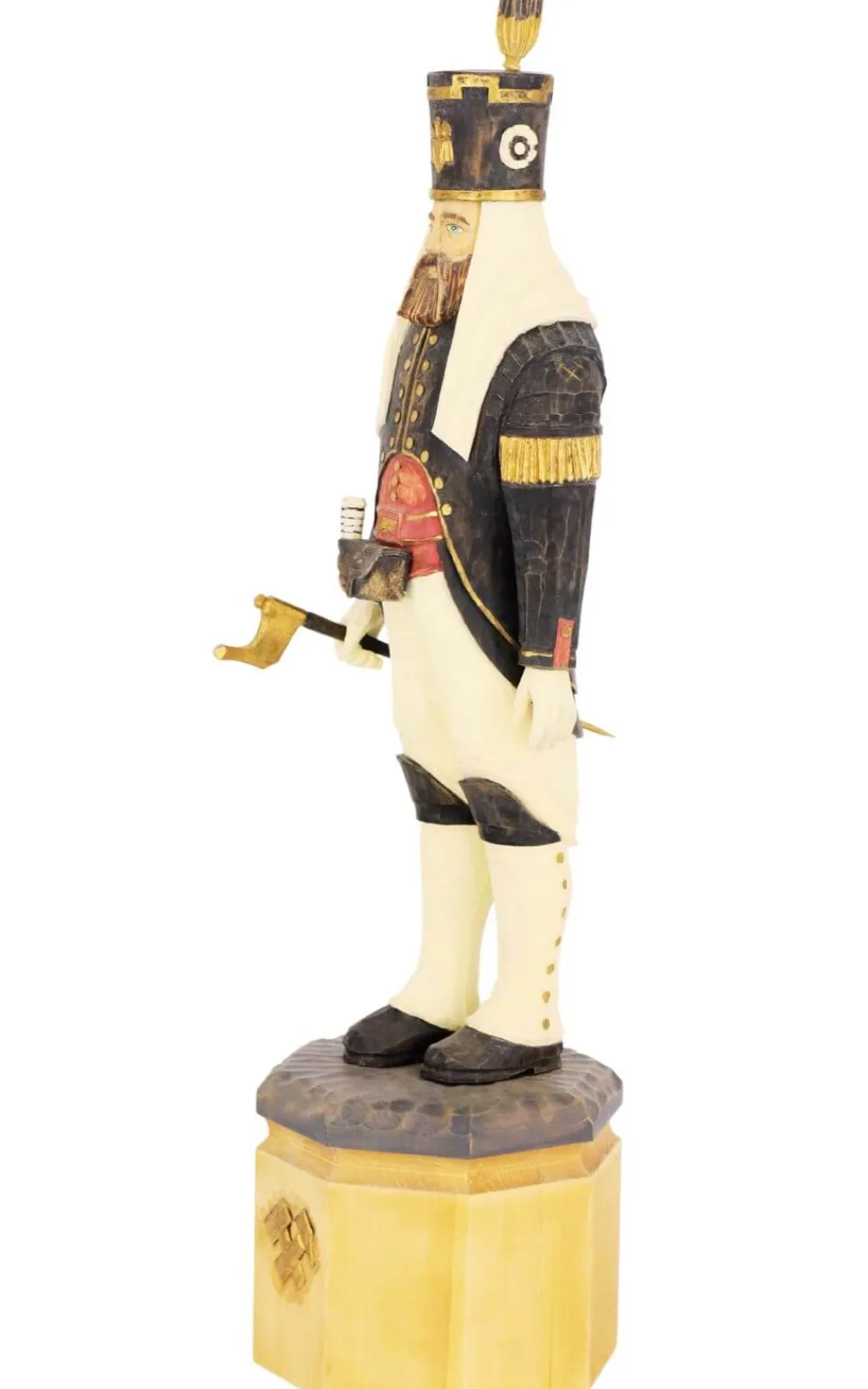 SEIFFENcom by Nestler GmbH Auslaufartikel*Pobershauer Obersteiger, geschnitzt, 42 cm von SEIFFEN.COM
