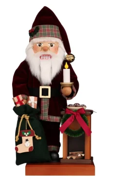 Christian Ulbricht Nussknacker*Premium Nussknacker Weihnachtsmann am Kamin, 49 cm von