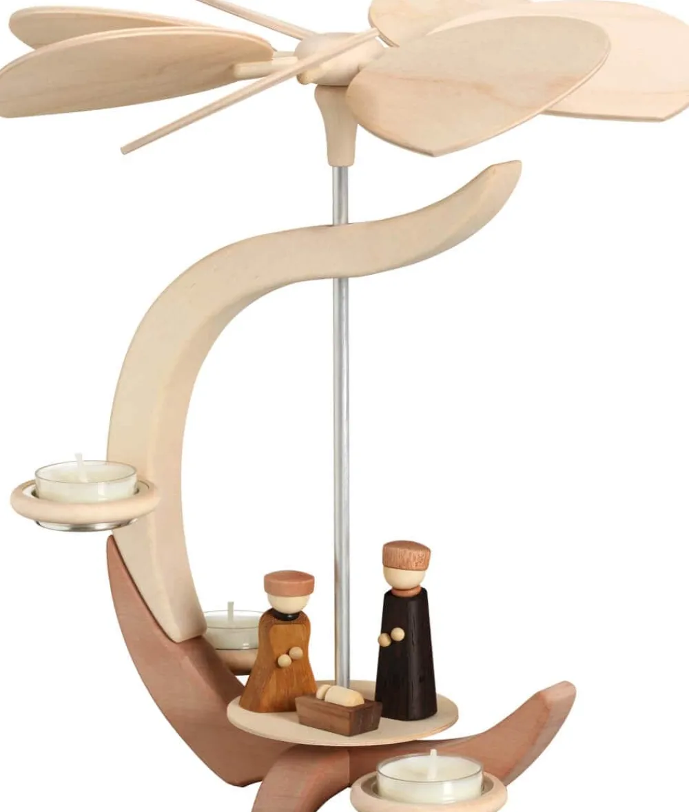 Seiffener Volkskunst eG Weihnachtspyramiden*Pyramide Christi Geburt, C-Form von