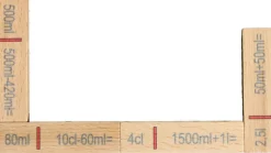Holzspielwaren Ebert Lernspielzeug*Rechendomino Volumen aus Holz, 40 Teile von Ebert GmbH