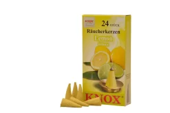 KNOX - Apotheker Hermann Zwetz Räucherkerzen*Räucherkerzen - Lemon, 24 Stück von KNOX