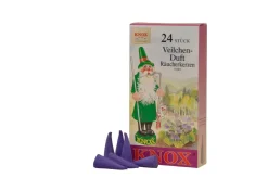 KNOX - Apotheker Hermann Zwetz Räucherkerzen*Räucherkerzen - Veilchenduft, 24 Stück von KNOX