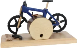 Gerd Hofmann Neuheiten | Räuchermännchen*Räuchermann - Räucherfahrrad EBM Crashbike, blau von