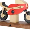 Gerd Hofmann Auslaufartikel | Räuchermännchen*Räuchermann - Räuchermotorrad Rennmaschine, rot von