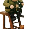 KWO Neuheiten | Kantenhocker*Räuchermännchen - Kantenhocker Jäger auf Hochsitz, 27 cm, von