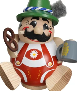 Seiffener Volkskunst eG Räuchermännchen*Räuchermännchen - Kugelräuchermännchen Bayer von Seiffener Volkskunst