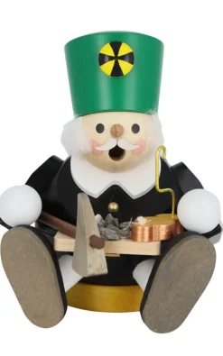 Richard Glässer GmbH Räuchermännchen*Räuchermännchen - Kugelräuchermann Bergmann, sitzend von Richard Glässer