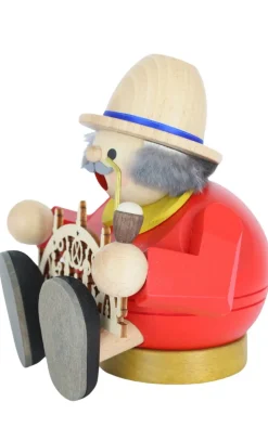 Richard Glässer GmbH Räuchermännchen*Räuchermännchen - Kugelräuchermann mit Schwibbogen von Richard Glässer