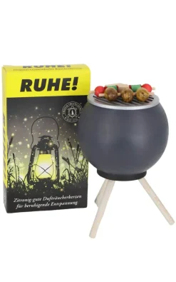 Seiffener Volkskunst eG Räuchermännchen*Räuchermännchen - Räuchergrill mit veganem Gericht von