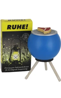 Seiffener Volkskunst eG Räuchermännchen*Räuchermännchen - Räuchergrill mit Steaks von