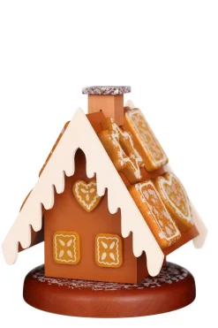 Christian Ulbricht Räuchermännchen*Räuchermännchen - Räucherhaus mit Lebkuchen, 13 cm von