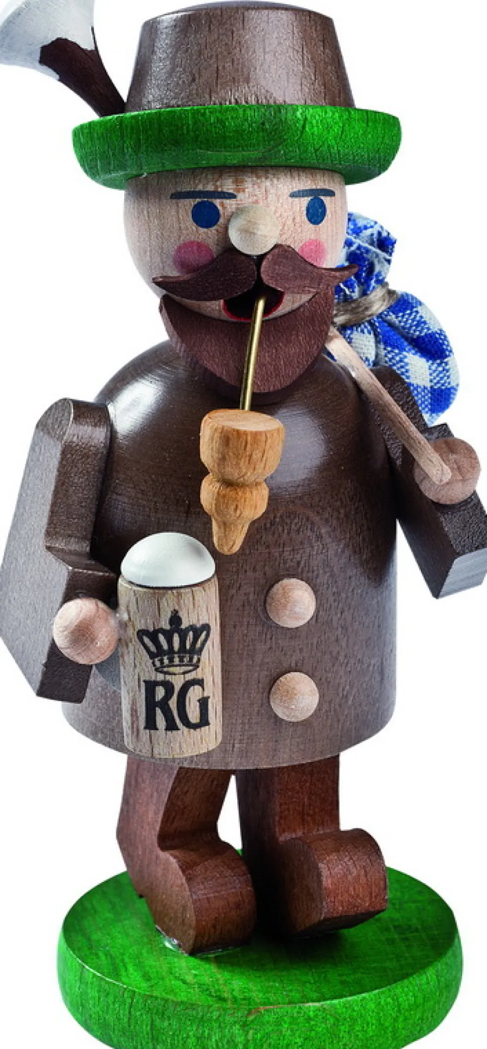 Richard Glässer GmbH Neuheiten*Räuchermännchen Bayer, 11 cm von Richard Glässer