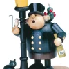 KWO Räuchermännchen*Räuchermännchen Betrunkener Kapitän, 23 cm von