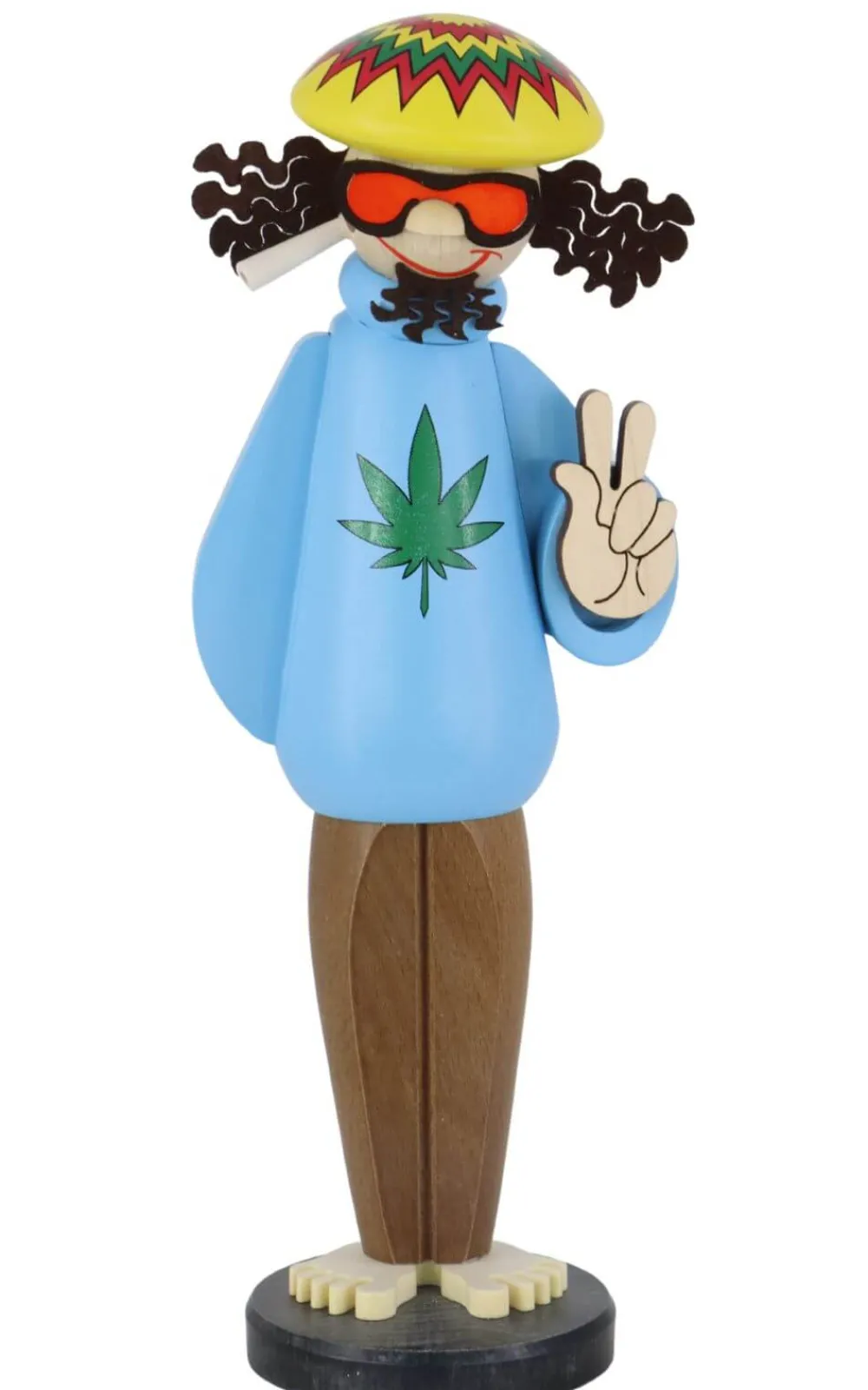 Spielwarenmacher Günther Räuchermännchen*Räuchermännchen Bob der Kiffer, 26 cm von