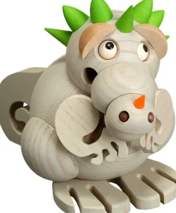 Seiffener Volkskunst eG Räuchermännchen*Räuchermännchen Drache Junior Kleinlaut, 10 cm, von