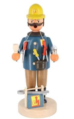 Karl Werner Räuchermännchen*Räuchermännchen Elektriker, 21 cm von