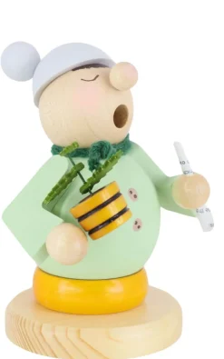 Zenker Auslaufartikel | Räuchermännchen*Räuchermännchen Felix der Glückliche mit Joint, 11 cm von Ralf