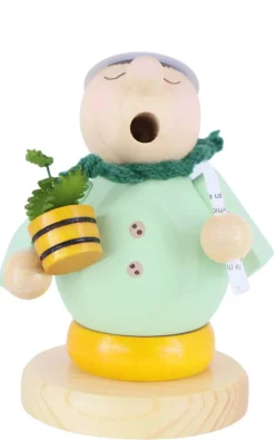 Zenker Auslaufartikel | Räuchermännchen*Räuchermännchen Felix der Glückliche mit Joint, 11 cm von Ralf