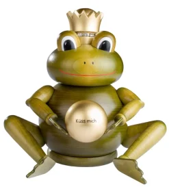 KWO Räuchermännchen*Räuchermännchen Froschkönig, 15 cm von