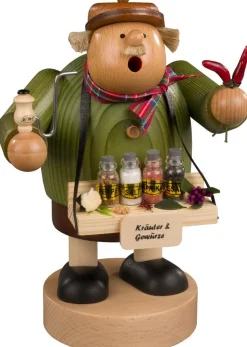 KWO Neuheiten | Räuchermännchen*Räuchermännchen Gewürzhändler, 18 cm von