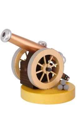 Richard Glässer GmbH Neuheiten | Räuchermännchen*Räuchermännchen Historische Kanone, 14 cm von Richard Glässer
