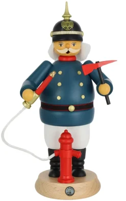 Müller Kleinkunst Räuchermännchen*Räuchermännchen Historischer Feuerwehrmann, 25 cm, von