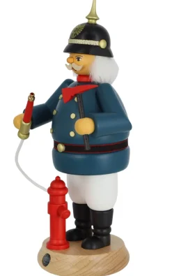 Müller Kleinkunst Räuchermännchen*Räuchermännchen Historischer Feuerwehrmann, 25 cm, von