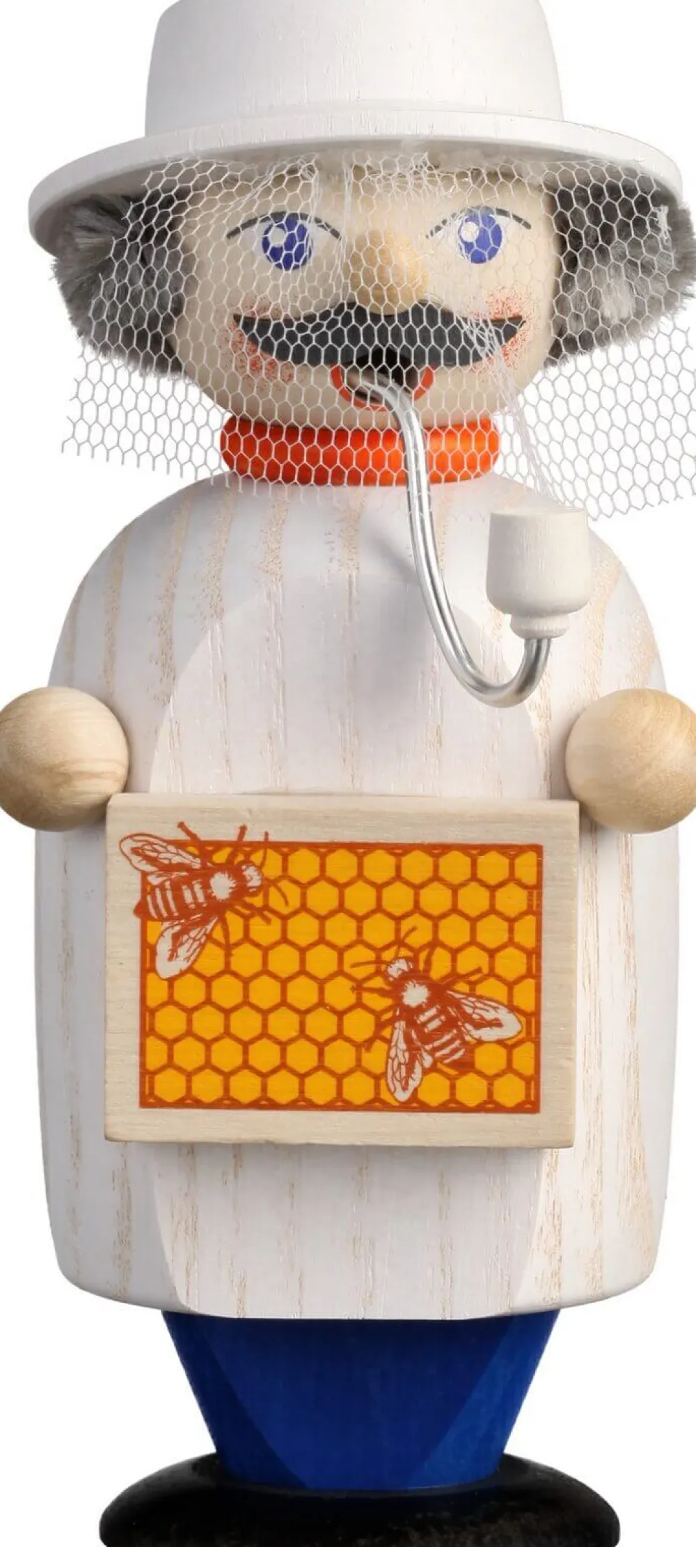 Seiffener Volkskunst eG Räuchermännchen*Räuchermännchen Imker, 14 cm von