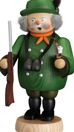 Seiffener Volkskunst eG Räuchermännchen*Räuchermännchen Jäger, 19 cm von