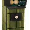 KWO Räuchermännchen*Räuchermännchen Kachelofen, grün, 20 cm von