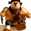 KWO Kantenhocker*Räuchermännchen Kantenhocker Hundefreund, 14 cm von