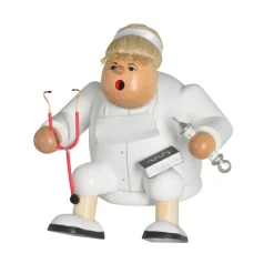 KWO Kantenhocker*Räuchermännchen Kantenhocker Ärztin, 15 cm von