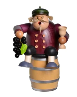 KWO Kantenhocker*Räuchermännchen Kantenhocker Winzer von