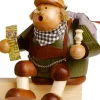 KWO Neuheiten | Kantenhocker*Räuchermännchen Kantenhocker Tourist, 14 cm von