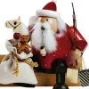 KWO Neuheiten | Kantenhocker*Räuchermännchen Kantenhocker Weihnachtsmann, 15 cm von