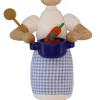 Richard Glässer GmbH Neuheiten | Auslaufartikel*Räuchermännchen Köchin, 19 cm von Richard Glässer
