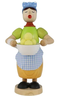 Richard Glässer GmbH Neuheiten | Räuchermännchen*Räuchermännchen Kloßfrau, 17 cm von Richard Glässer