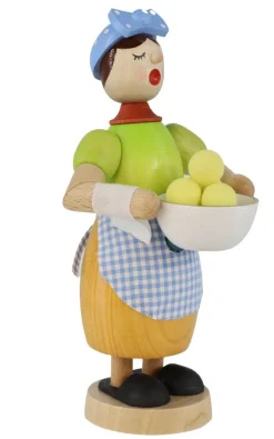 Richard Glässer GmbH Neuheiten | Räuchermännchen*Räuchermännchen Kloßfrau, 17 cm von Richard Glässer