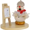 Zenker Räuchermännchen*Räuchermännchen Künstler mit Staffelei, 8 cm von Ralf