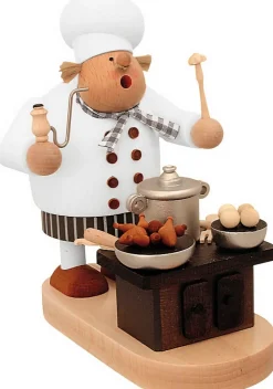 KWO Neuheiten | Räuchermännchen*Räuchermännchen Koch, 20 cm, von