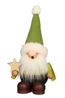 Christian Ulbricht Räuchermännchen*Räuchermännchen Kugelzwerg grün, 25 cm von