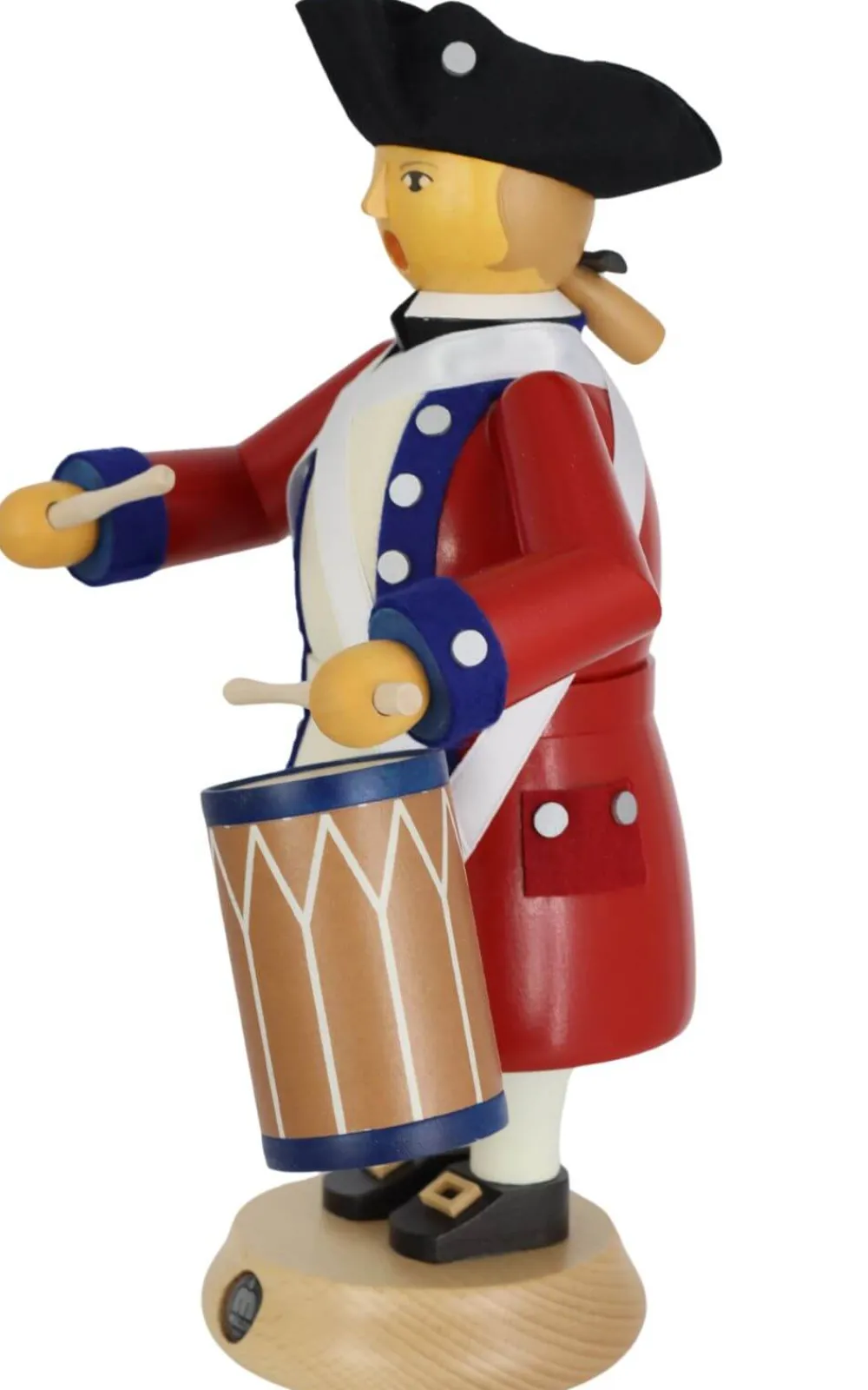 Müller Kleinkunst Räuchermännchen*Räuchermännchen Militär-Trommler Virginia State Garrison Regiment von