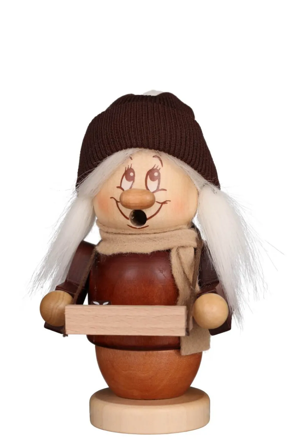 Christian Ulbricht Räuchermännchen*Räuchermännchen Miniwichtel Striezelmädel, 13 cm von